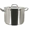40 QT Stainless Steel Stock Pot with Lid Z42629