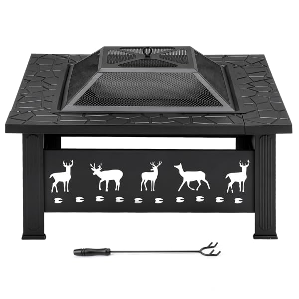 32-inch Square Wood-Burning Stove P34948