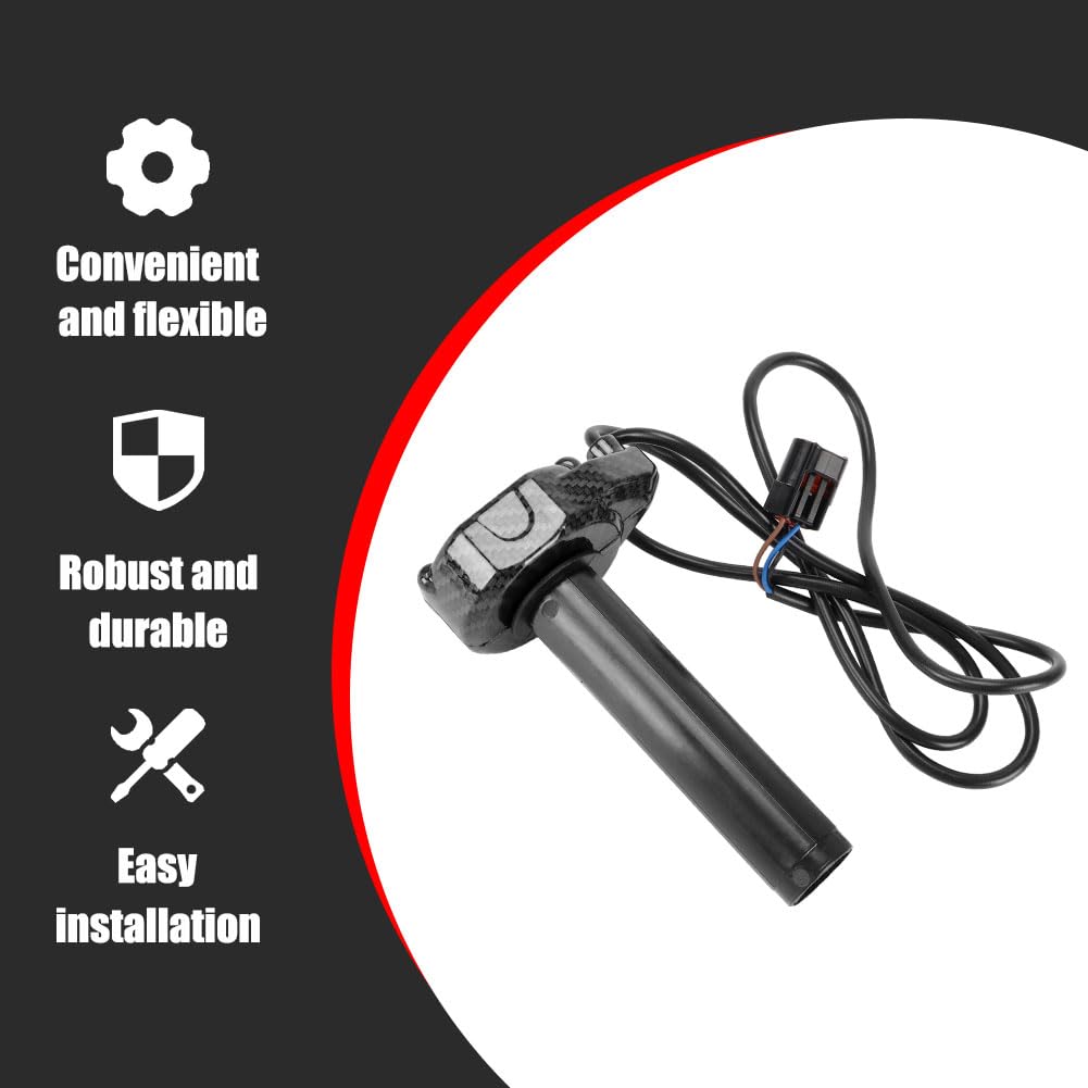 Carbon Fiber Throttle Grips with Throttle Cable X88184