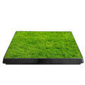 Indoor Outdoor Dog Potty with Artificial Turf Grass Mat 25x20 in D55568