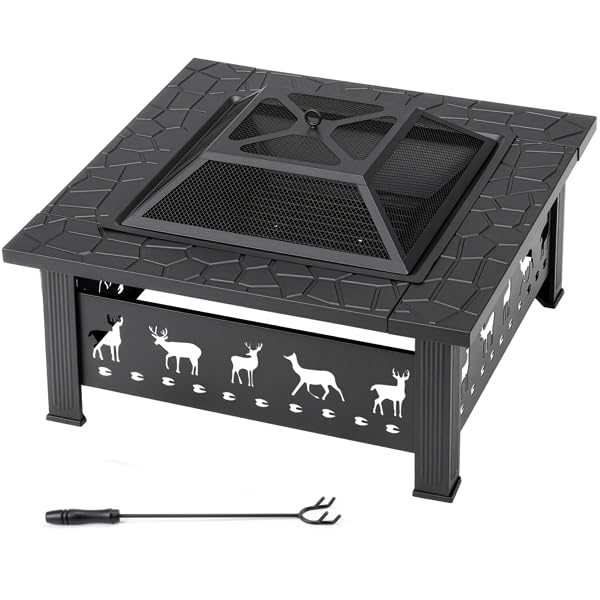 32-inch Square Wood-Burning Stove P34948