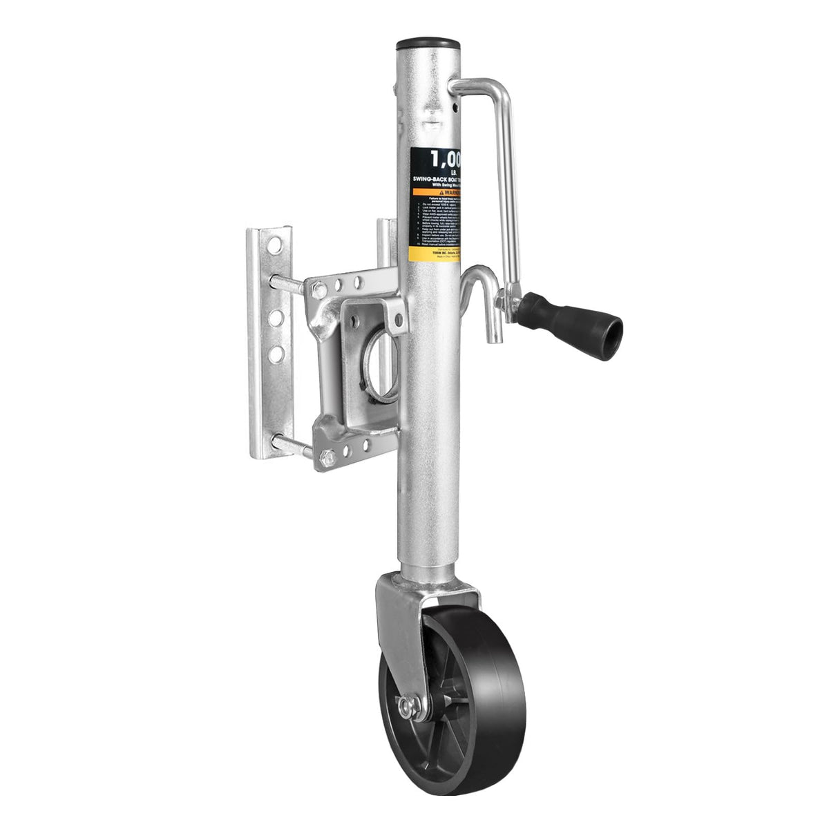 1000 lbs Swivel Boat Trailer Jack with Wheel V645