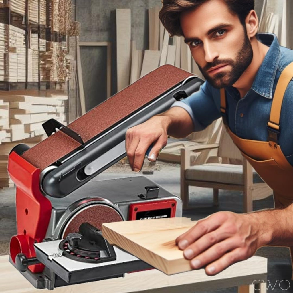 Belt and Disc Sander 4 inch x 36 inch Belt 6 inch Disc J2239
