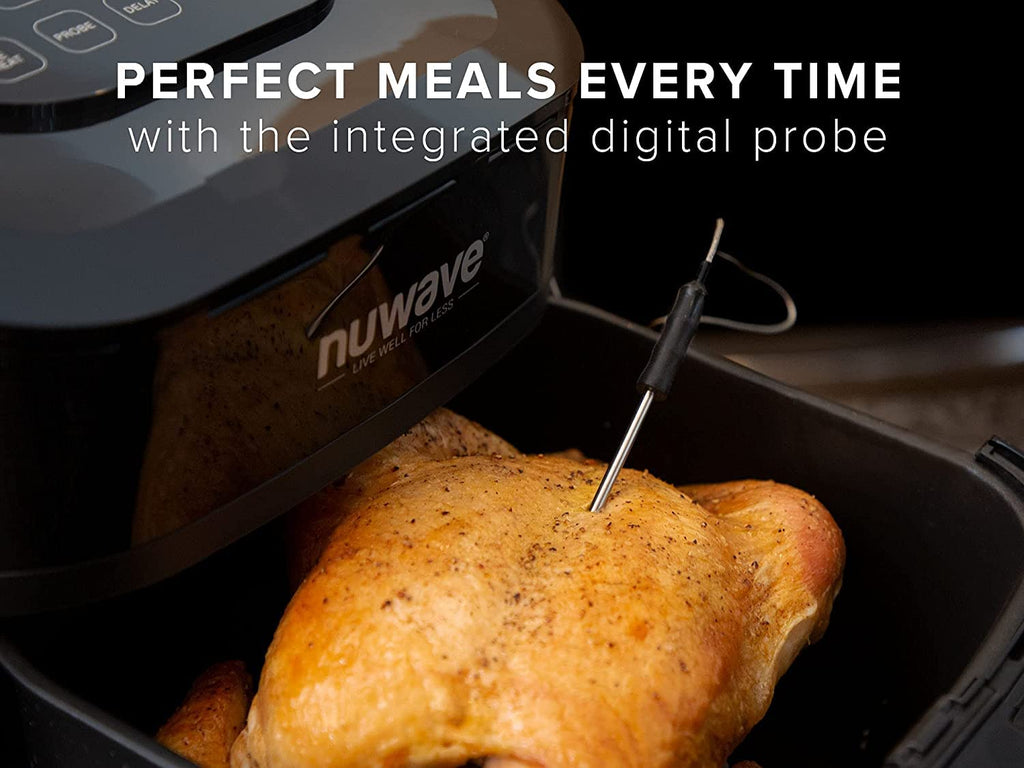 6-Quart Digital Air Fryer with Probe M213