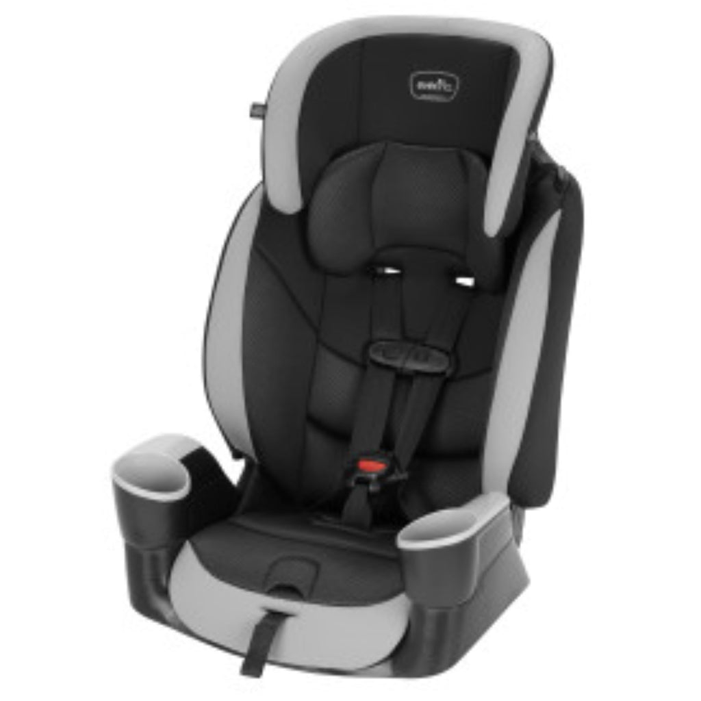 High-Back Booster Car Seat with Harness, 22 to 110lbs, Granite Gray Q958367