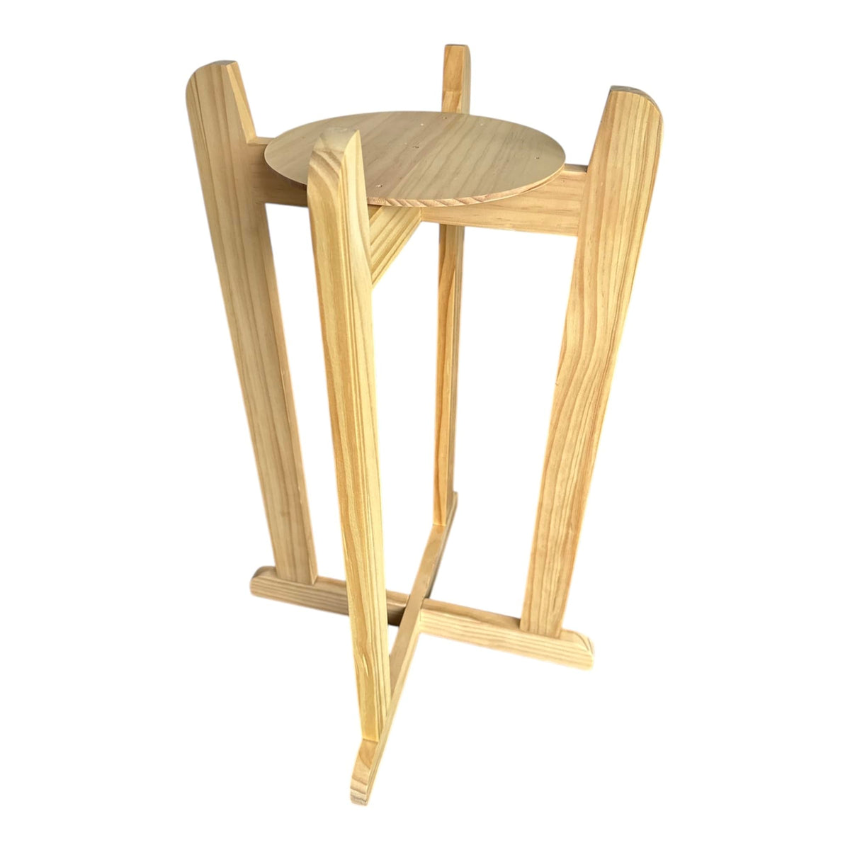 Wood Stand Natural Varnish 27" R188959