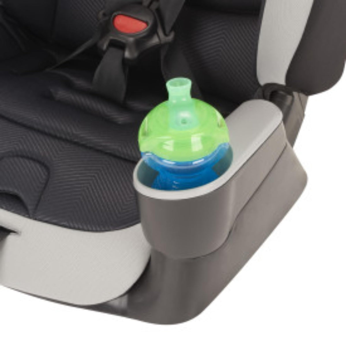 High-Back Booster Car Seat with Harness, 22 to 110lbs, Granite Gray Q958367
