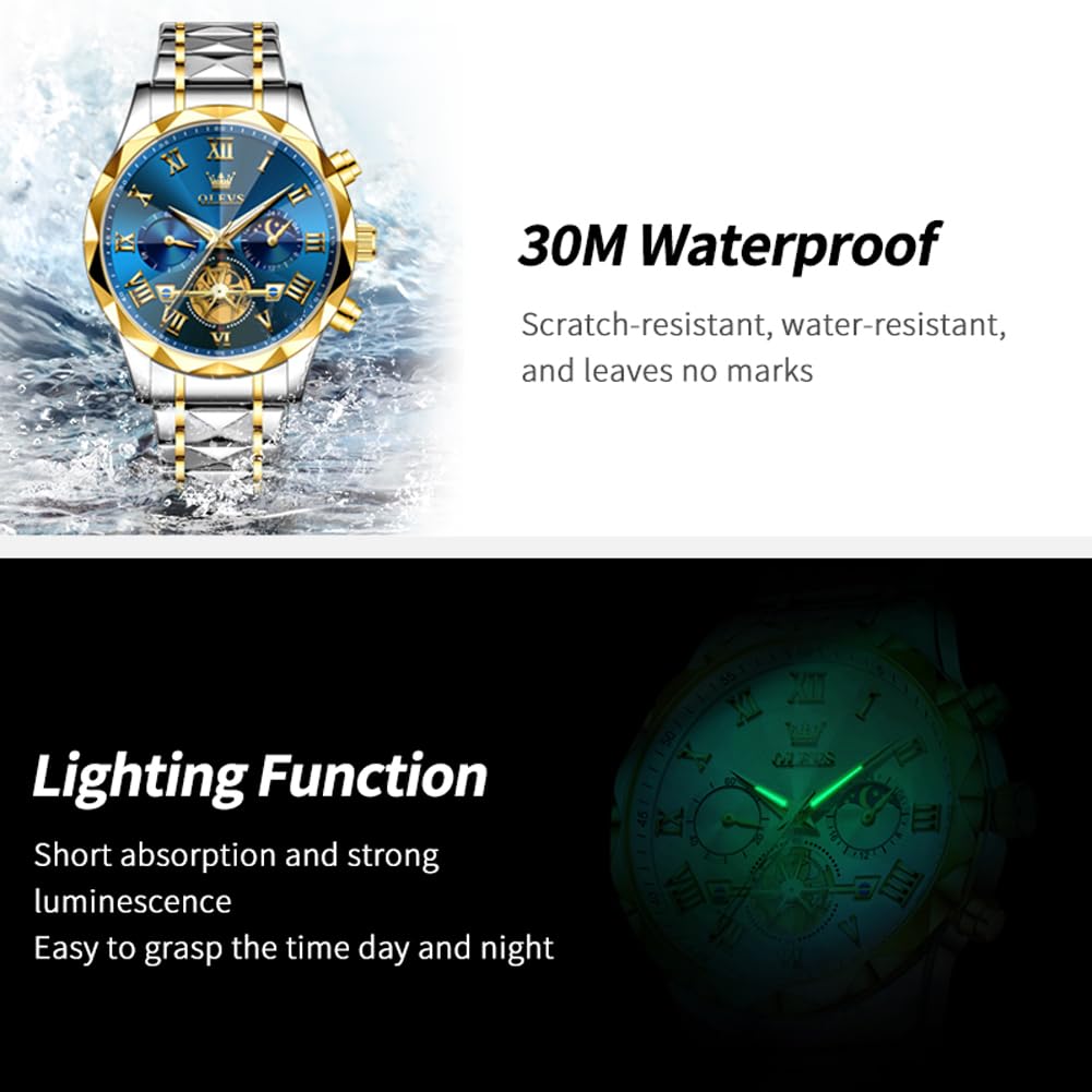 Automatic Moon Phase Dress Wristwatch H654360