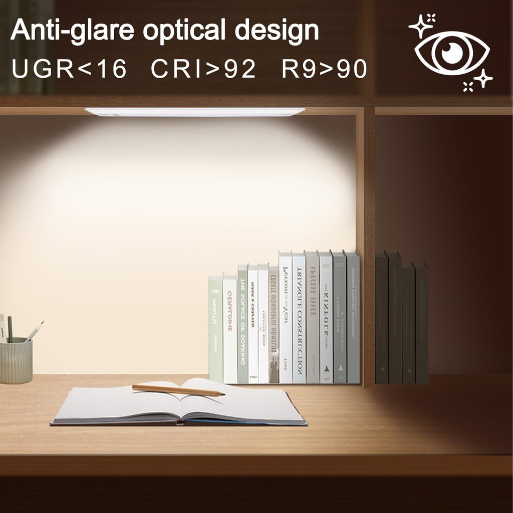 2 Packs Under Cabinet Lighting, 24in 18W Dimmable LED Light, 5 Color Temperature O905056