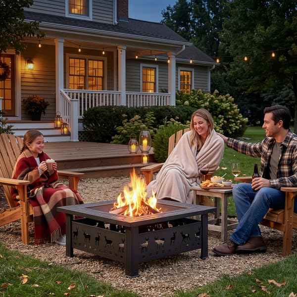 32-inch Square Wood-Burning Stove P34948