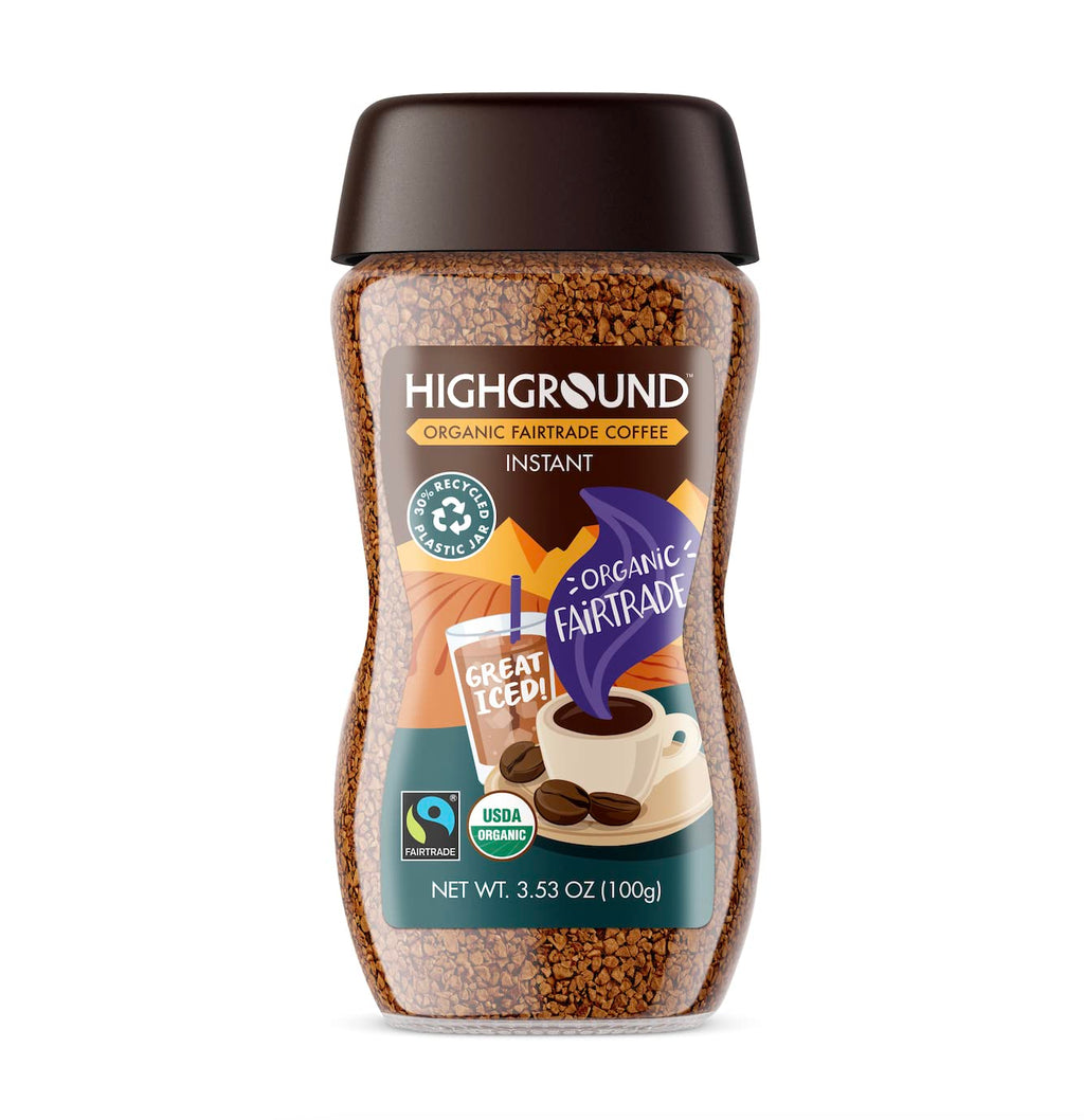 Organic Instant Regular Coffee, 3.53 Oz T372010