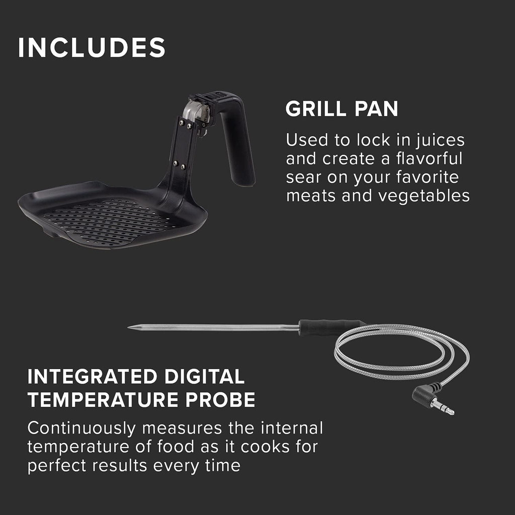 6-Quart Digital Air Fryer with Probe M213