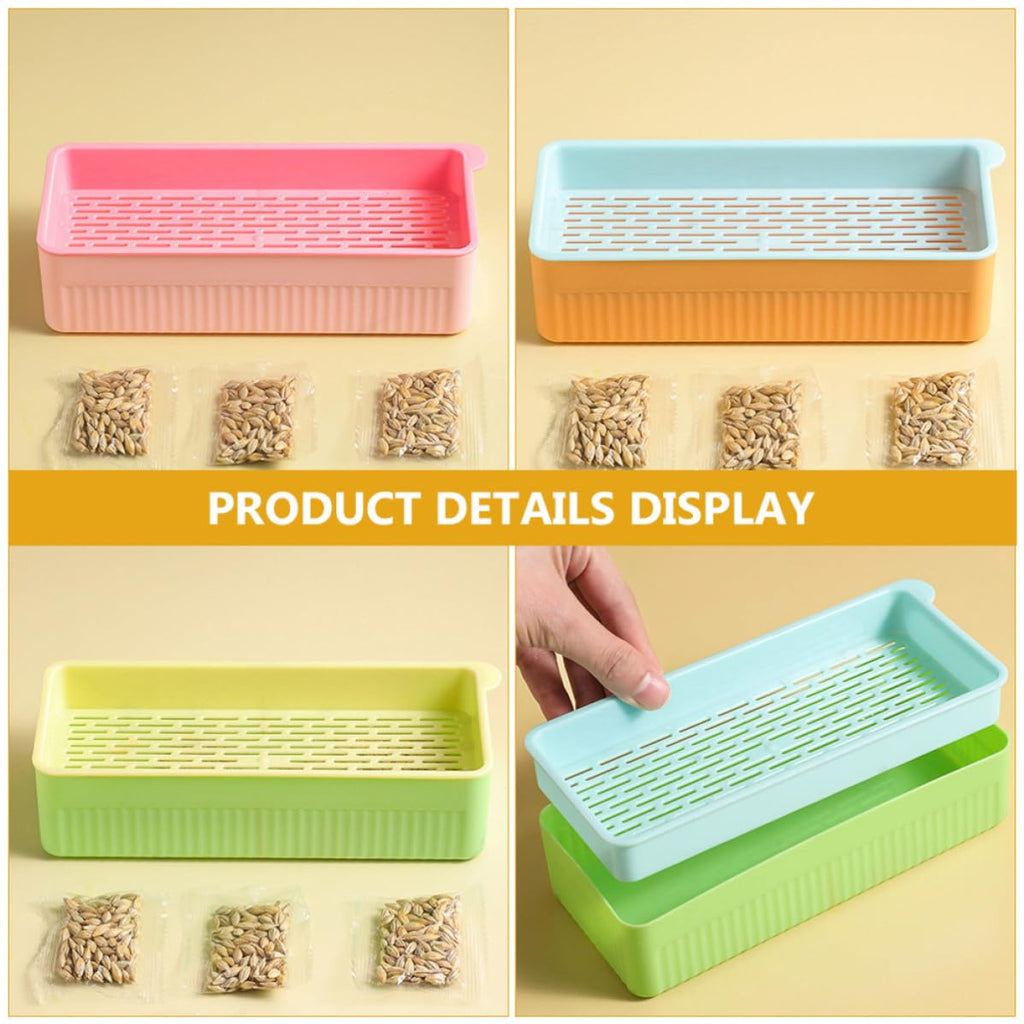 Cat Grass Planter Box Plastic 3 Pack M4986