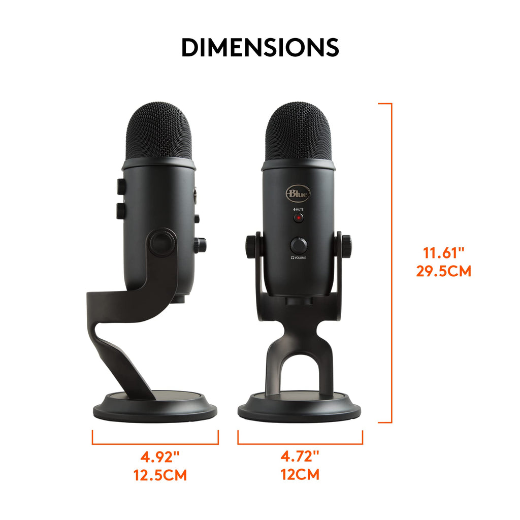 USB Condenser Microphone with 4 Pickup Patterns H582