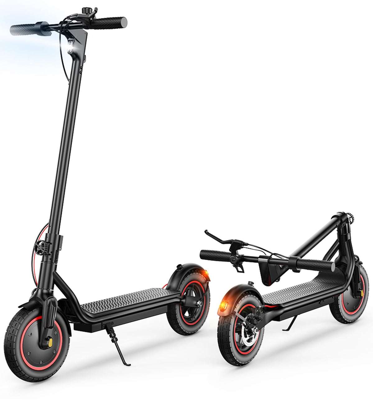 Electric Scooter, 28 Miles Range, 23 MPH Speed, 10" Tire, 1000W Motor, Foldable S66896