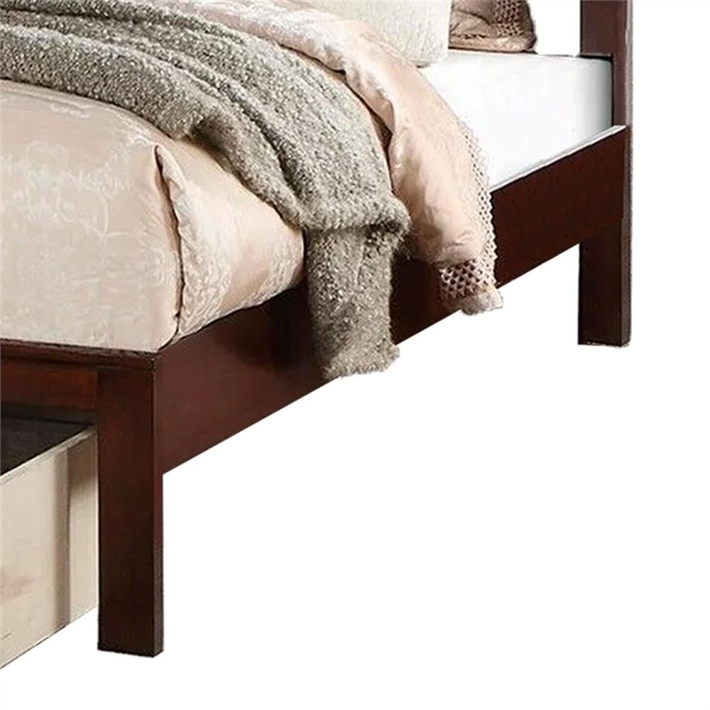 California King Panel Bed with Storage Drawers Y224070
