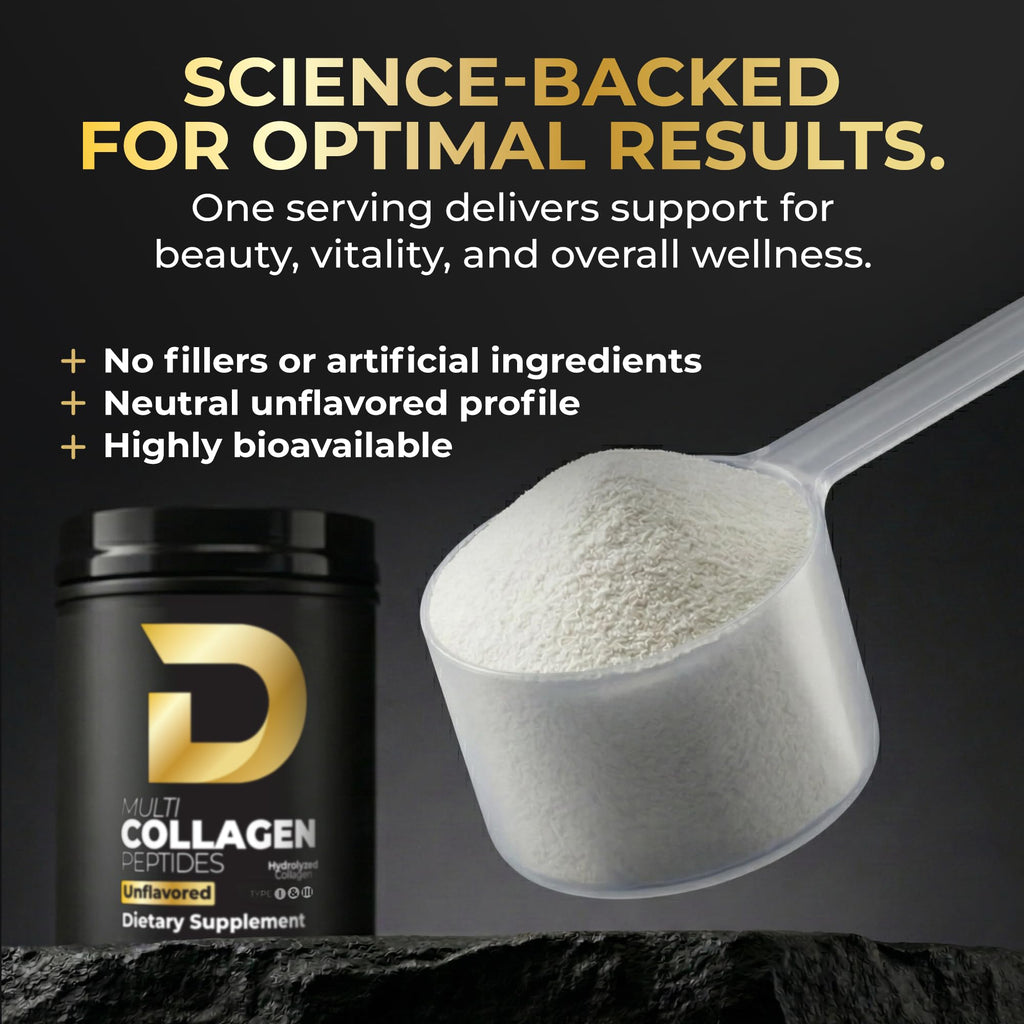 Multi Collagen Peptides Powder Unflavored 30 Servings A839761