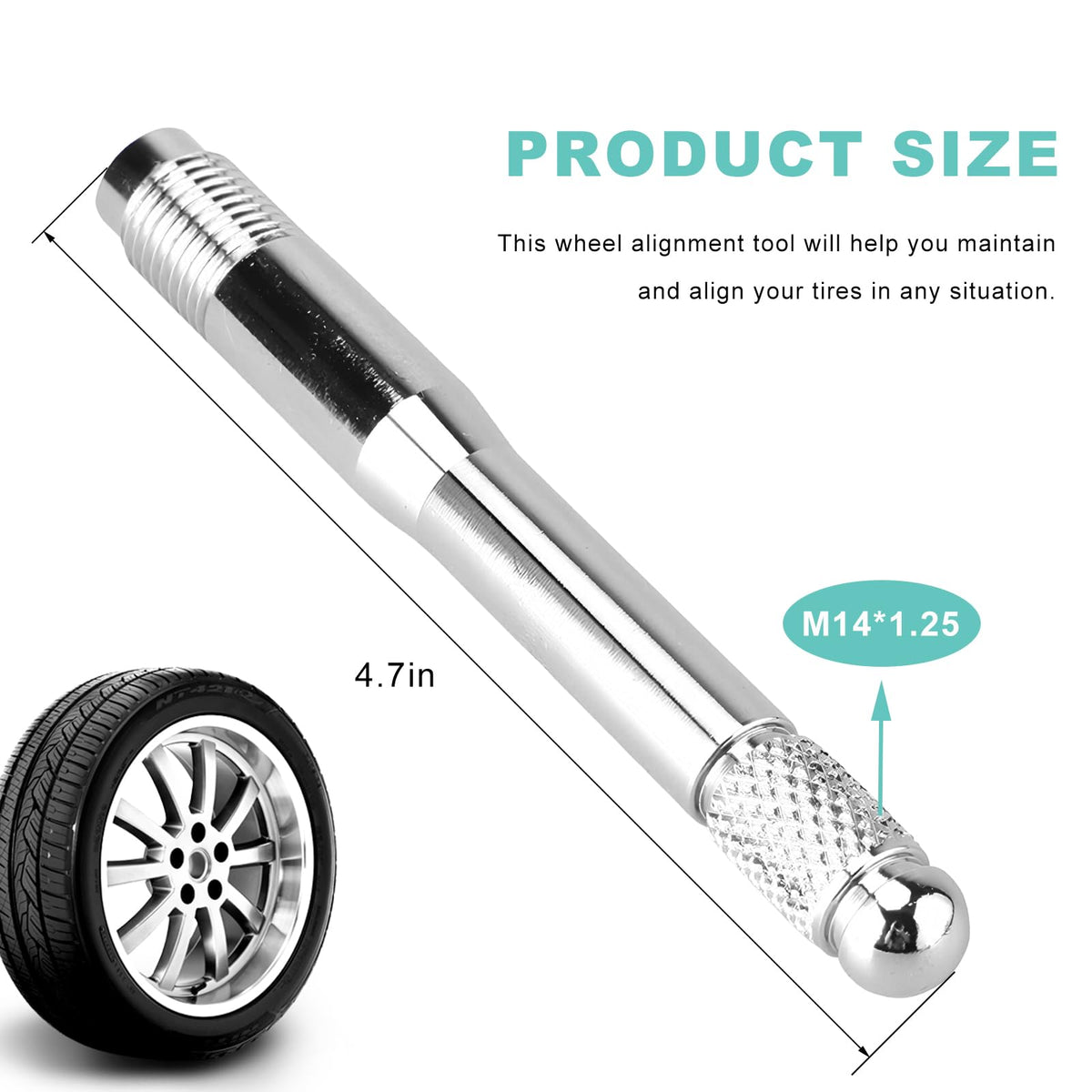 M14×1.25 Stainless Steel Wheel Alignment Pin E438