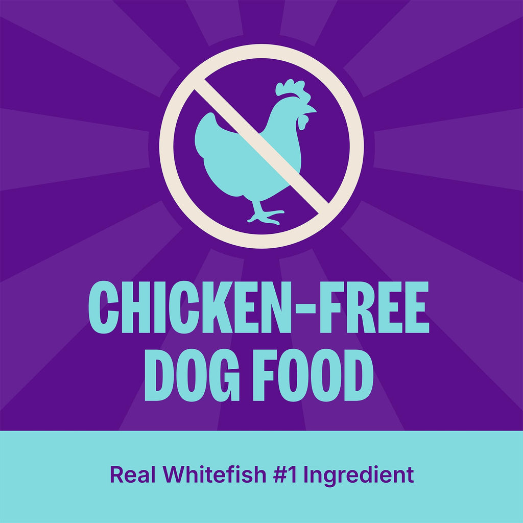 Dry Dog Food Whitefish and Brown Rice 4 lb Bag Q7588