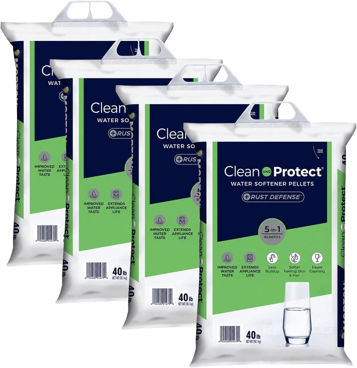 Water Softener Salt Crystals 40 lb Pack of 4 P4067