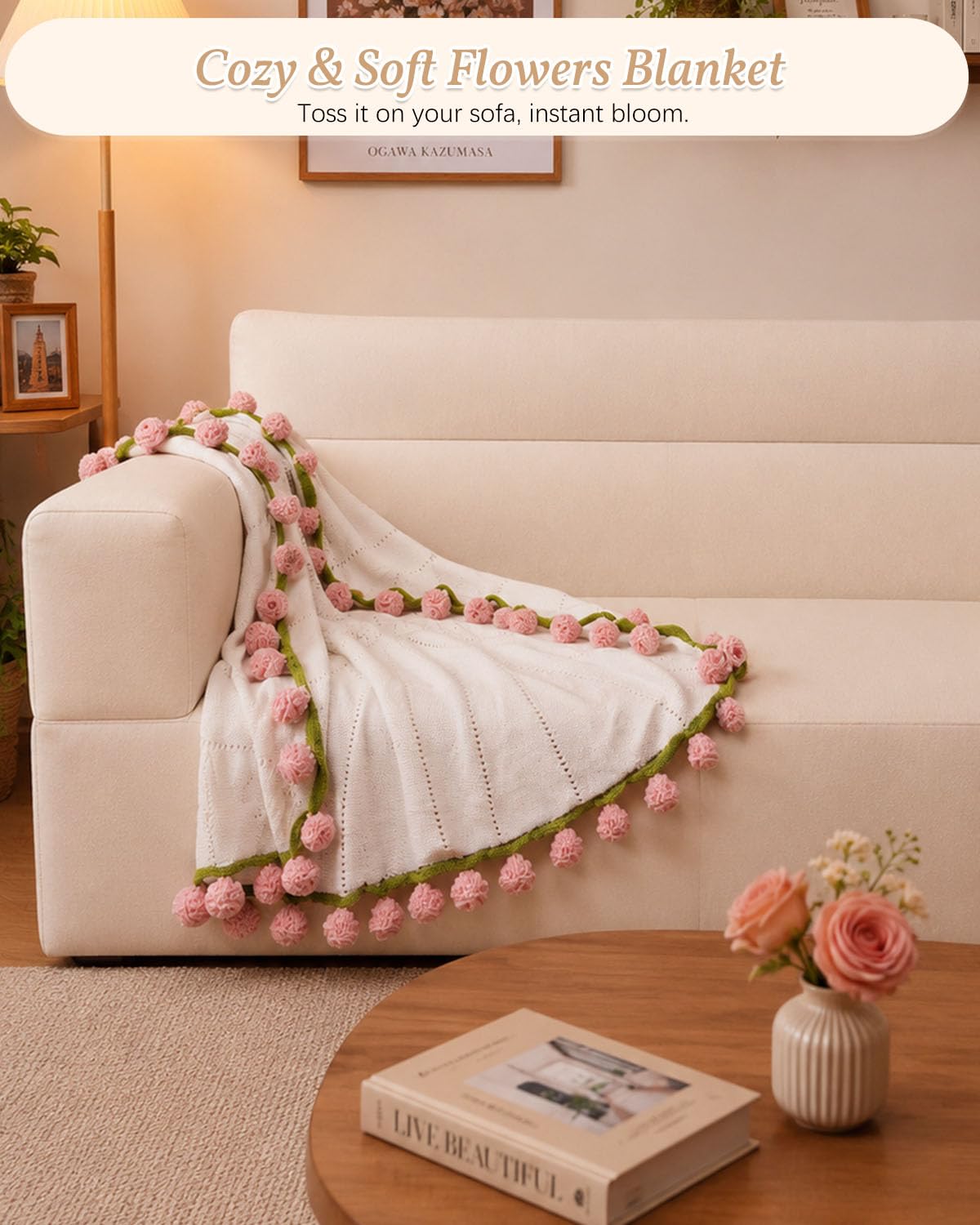 Flower Blanket Care Package Z829