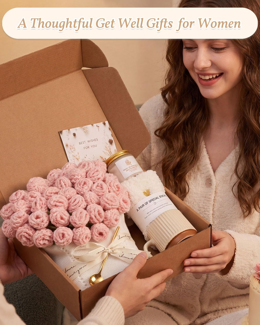 Flower Blanket Care Package Z829