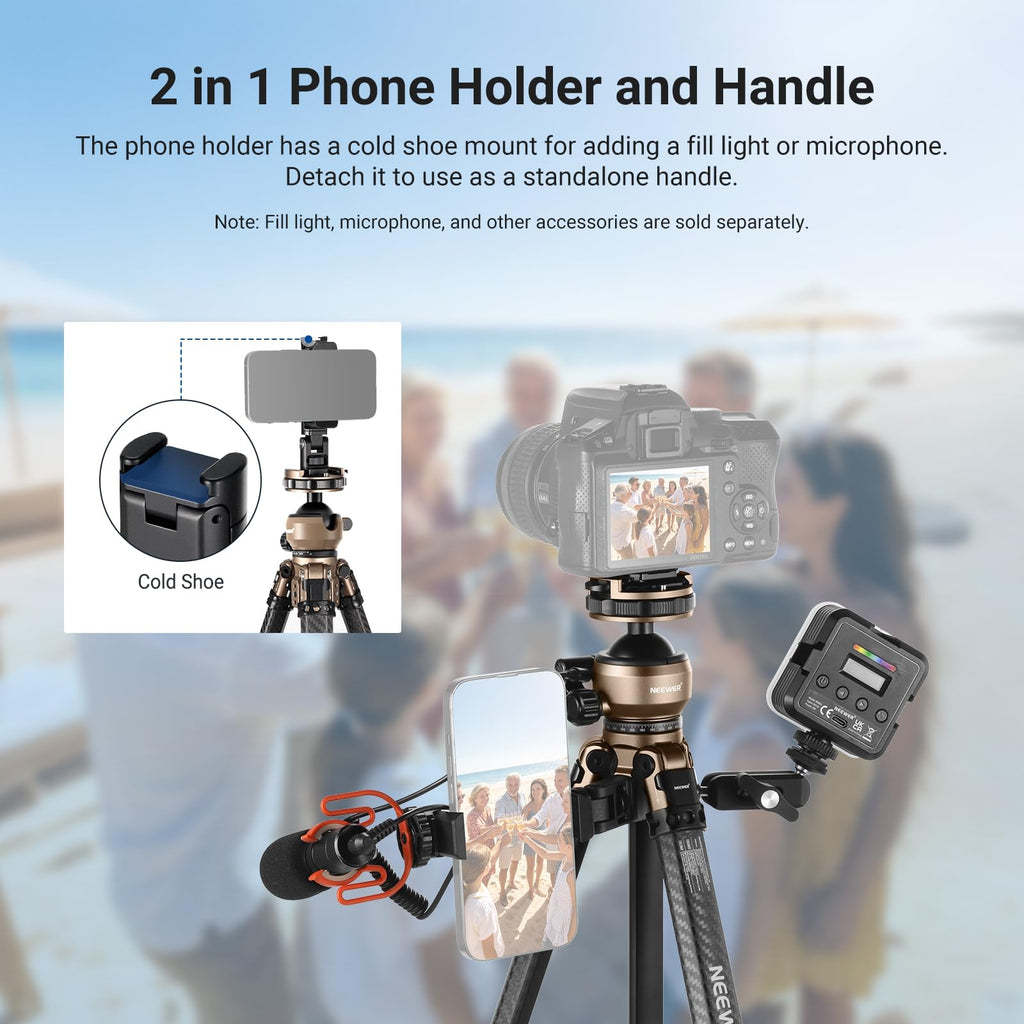 Carbon Fiber Travel Tripod D46008