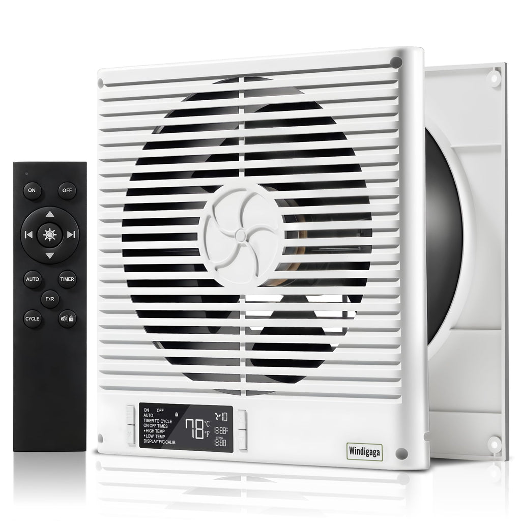 8" Room to Room Air Transfer Fan with Remote K52819