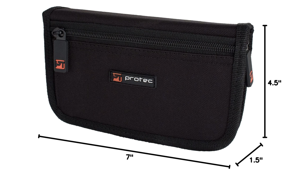 Nylon Trumpet Mouthpiece Pouch with Zipper Closure J764