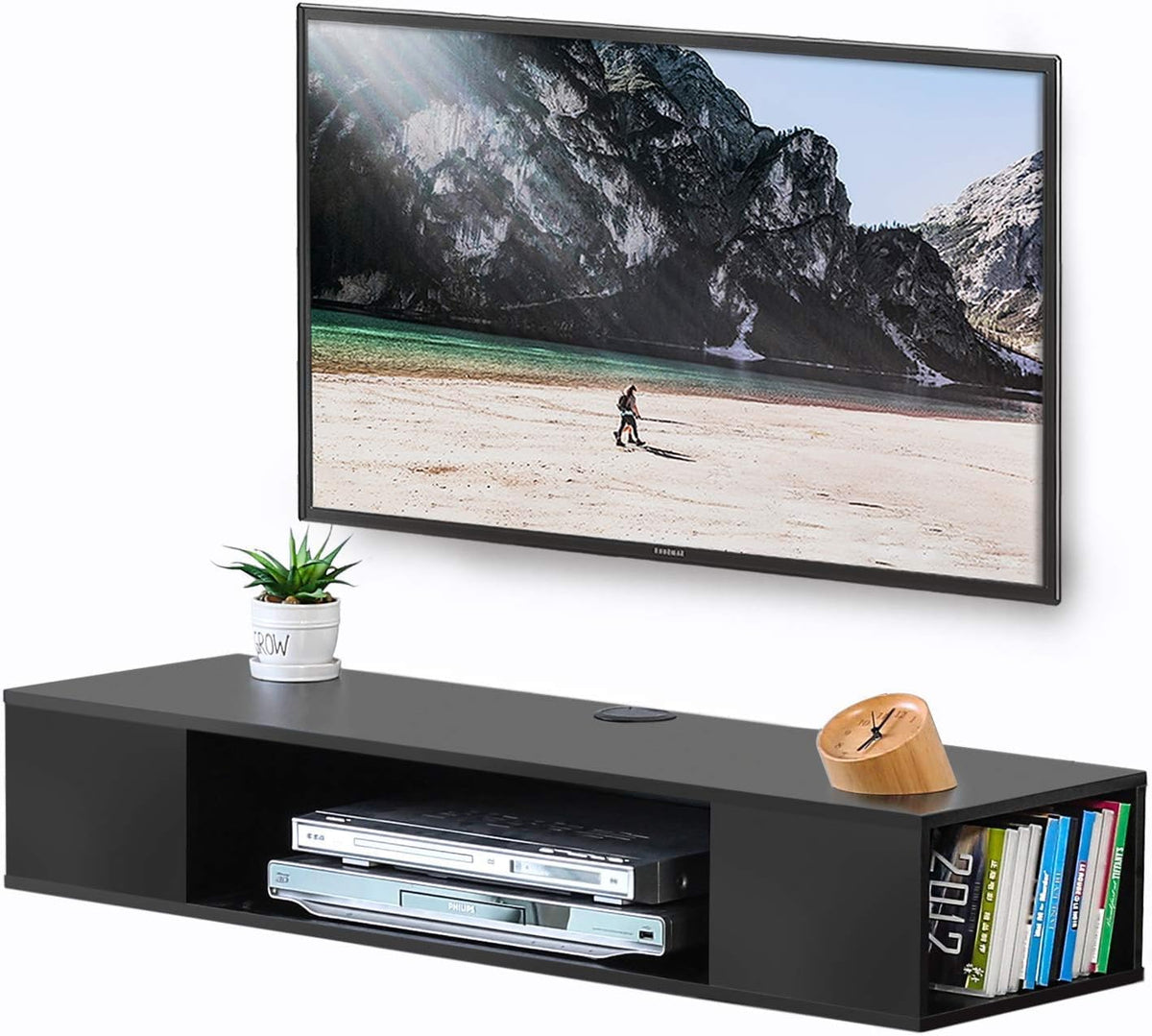 39.4" Floating TV Stand with Storage Z648540