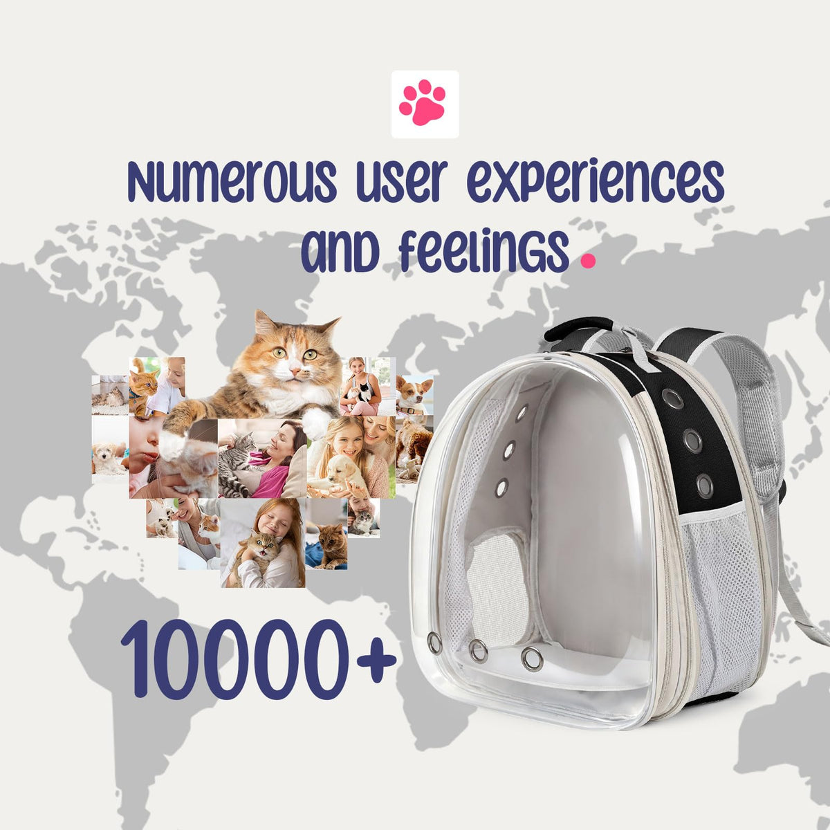 Large Cat Backpack Carrier C8760