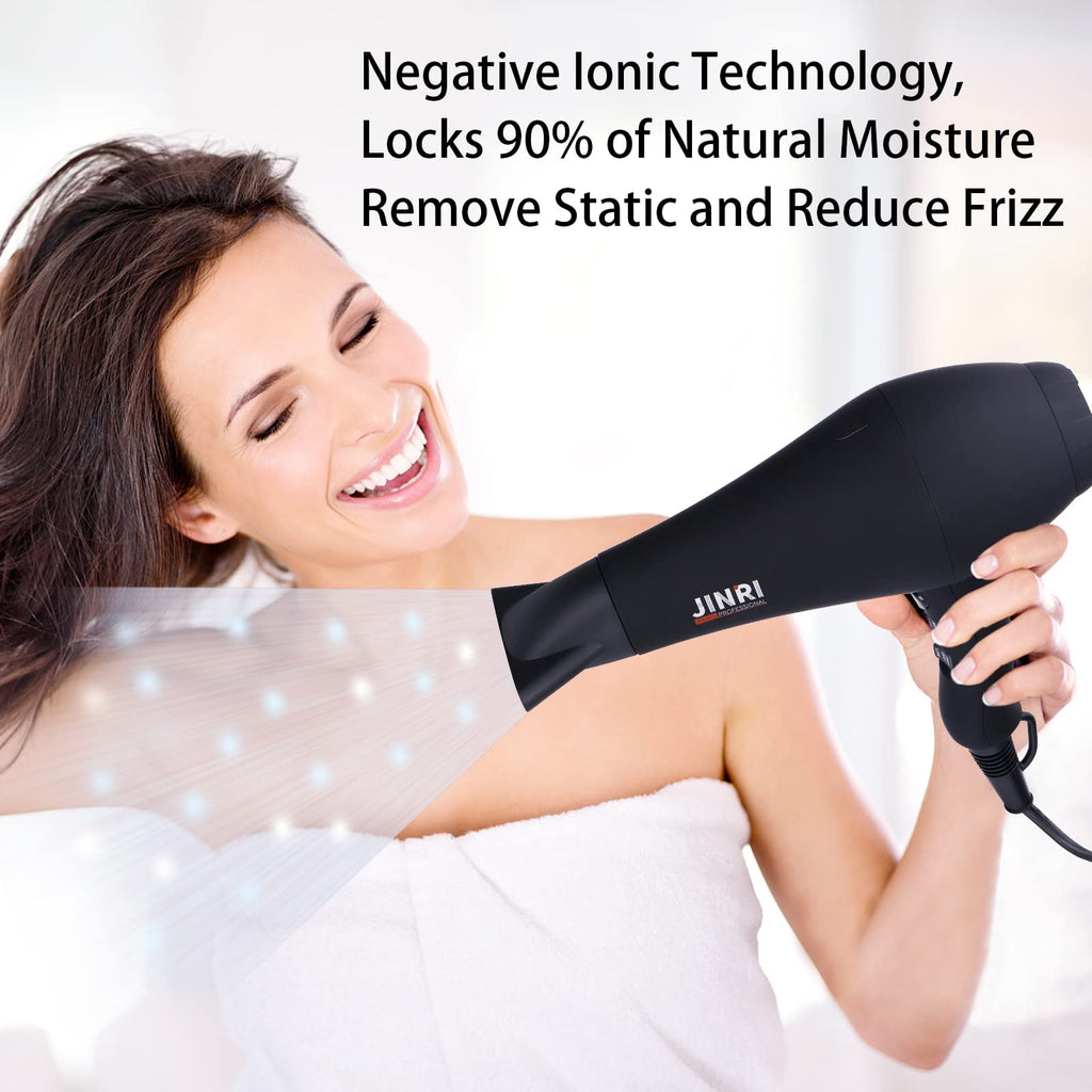 1875W Ionic Infrared Hair Dryer with Diffuser Y989003