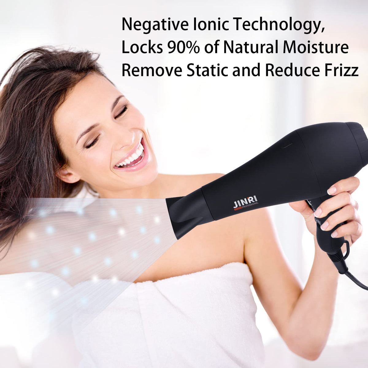 1875W Ionic Infrared Hair Dryer with Diffuser Y989003