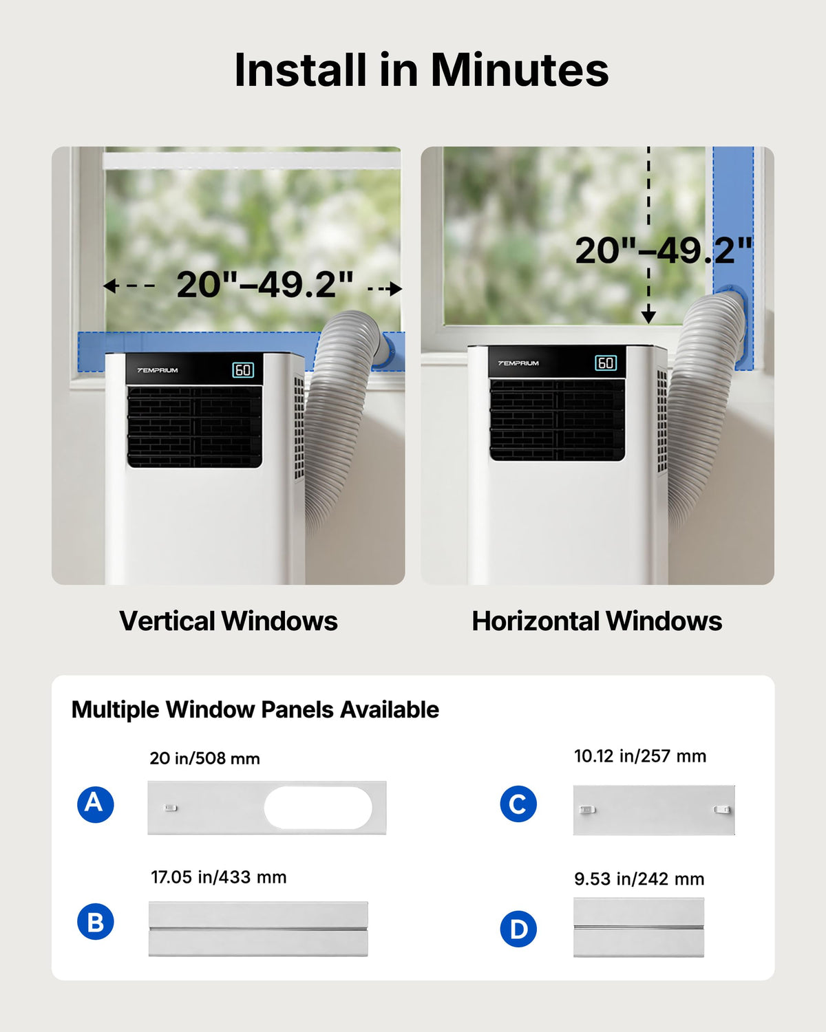 10,000 BTU Portable Air Conditioner S584