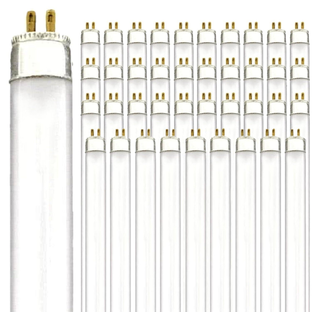 24 Inch 24W 5000K T5 Fluorescent Bulb G5 Bipin Base Pack of 40 J802151