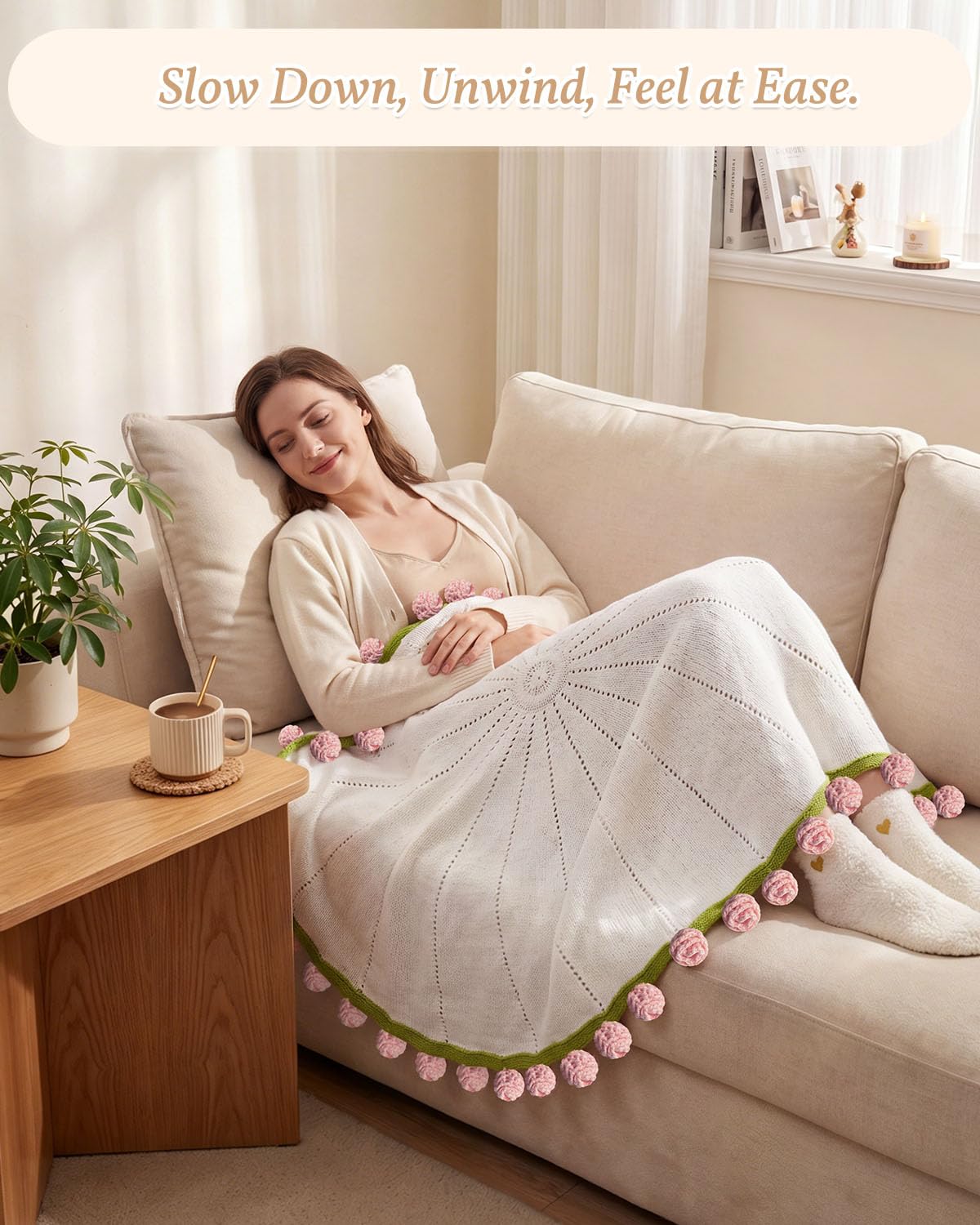 Flower Blanket Care Package Z829