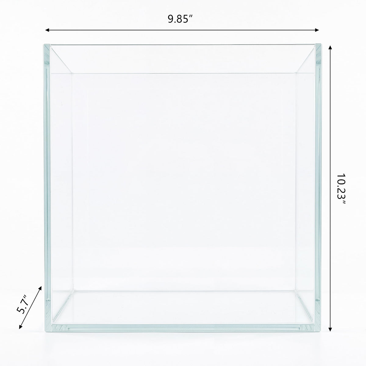 2.58 Gallon Glass Fish Tank Y339