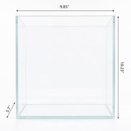 2.58 Gallon Glass Fish Tank Y339