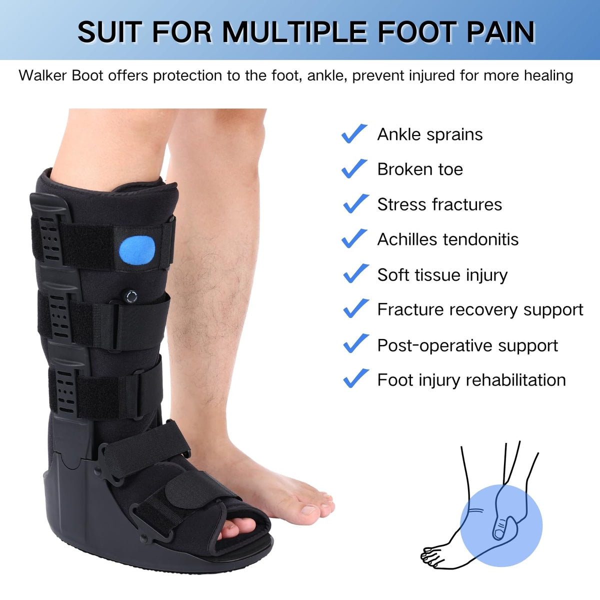 Small Inflatable Walking Boot H788981
