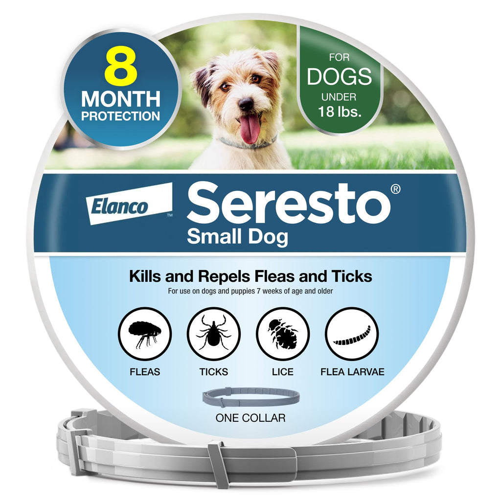 Flea & Tick Treatment & Prevention Collar for Dogs Under 18 lbs A461