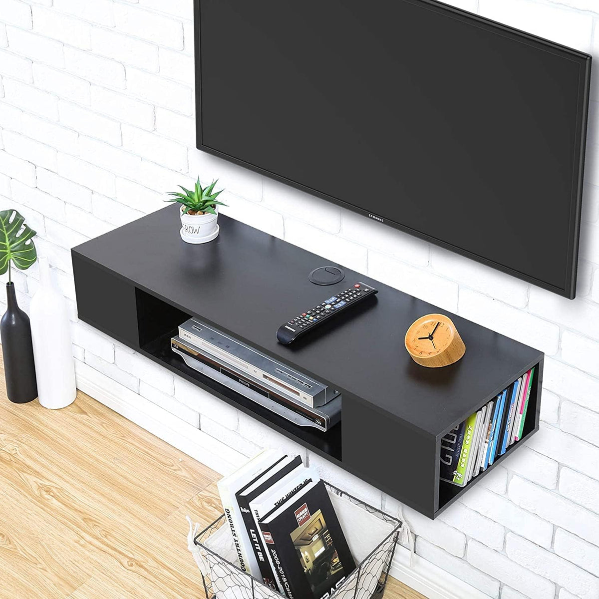 39.4" Floating TV Stand with Storage Z648540