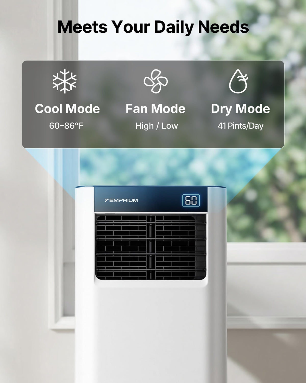 10,000 BTU Portable Air Conditioner S584