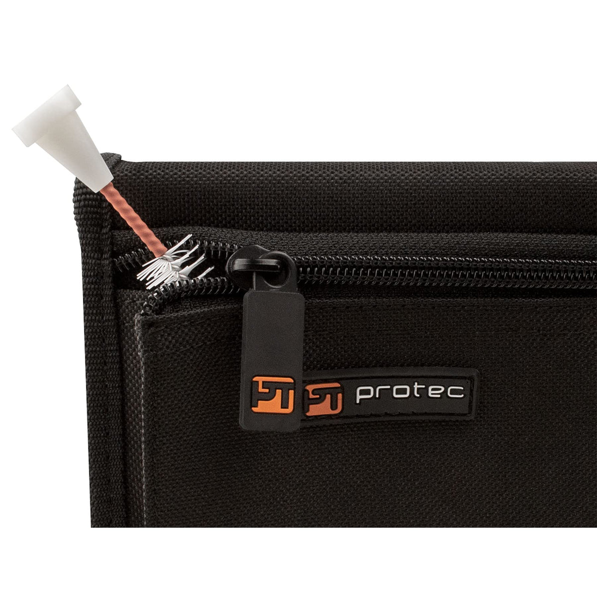 Nylon Trumpet Mouthpiece Pouch with Zipper Closure J764