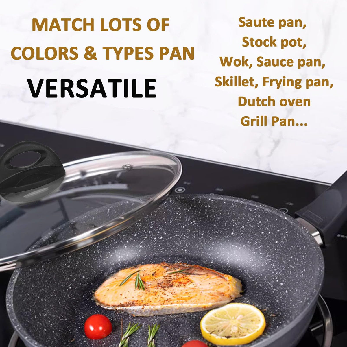 Tempered Glass Lids for Cookware R98088