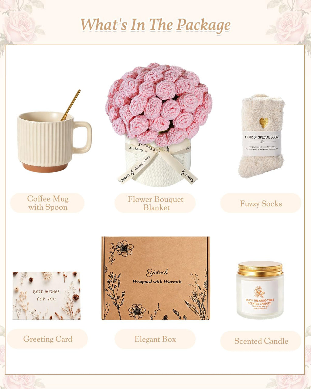 Flower Blanket Care Package Z829