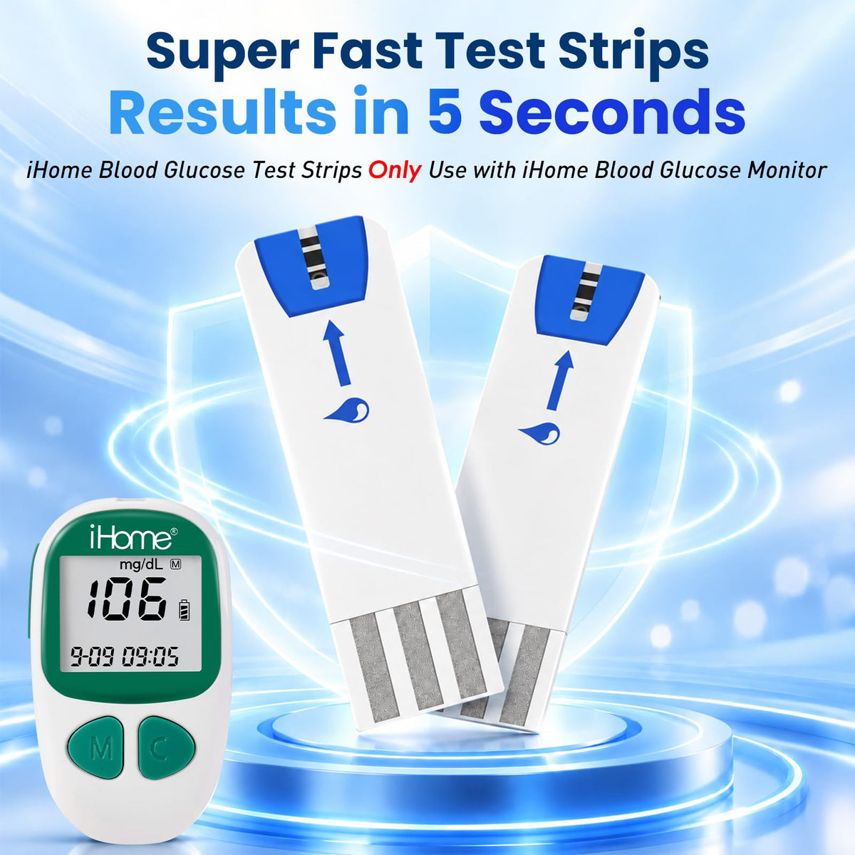 Glucose Test Strips 100 Count X71666