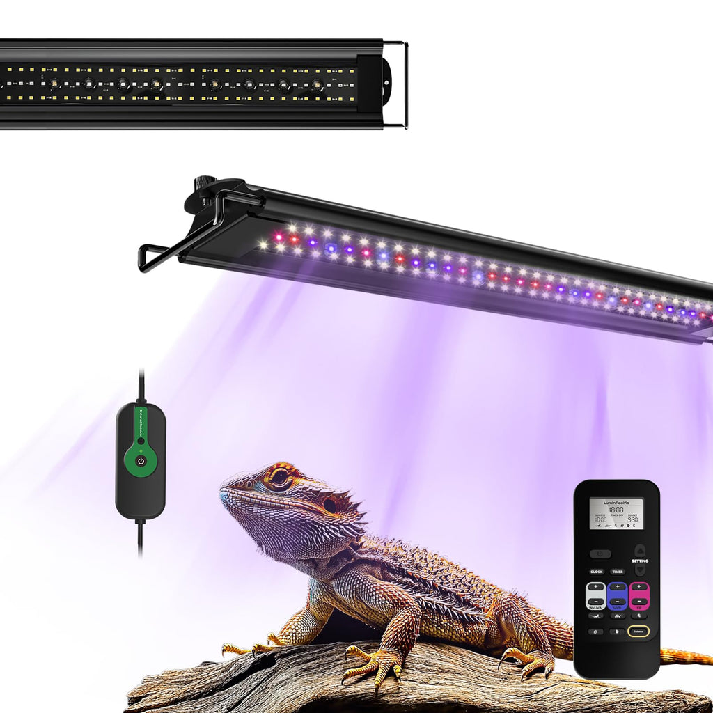 8-Inch UVB Reptile Light Fixture O9547