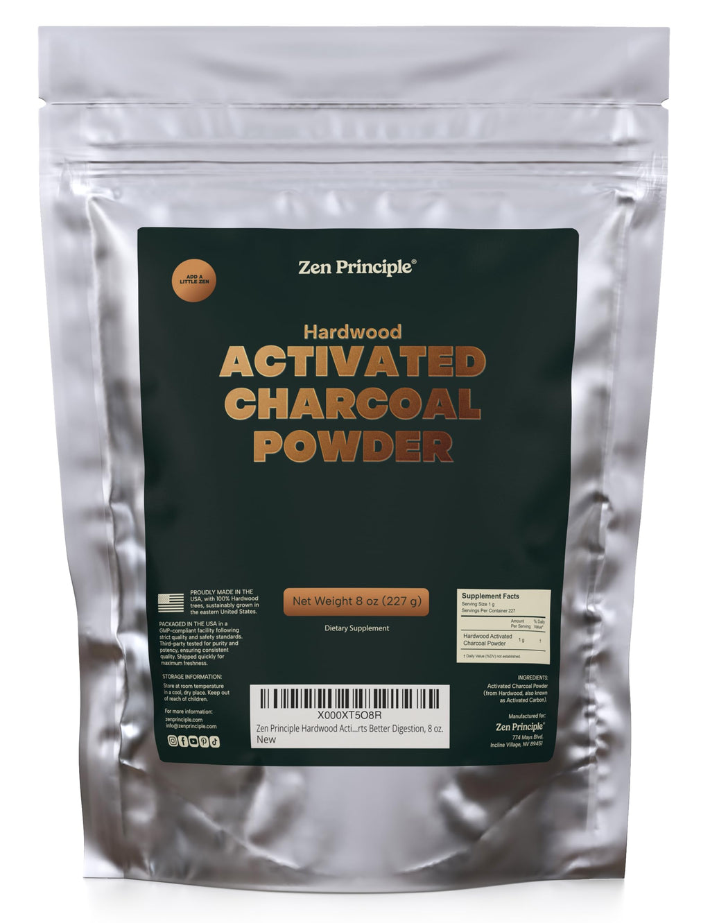 Activated Charcoal Powder 8 oz Q861682