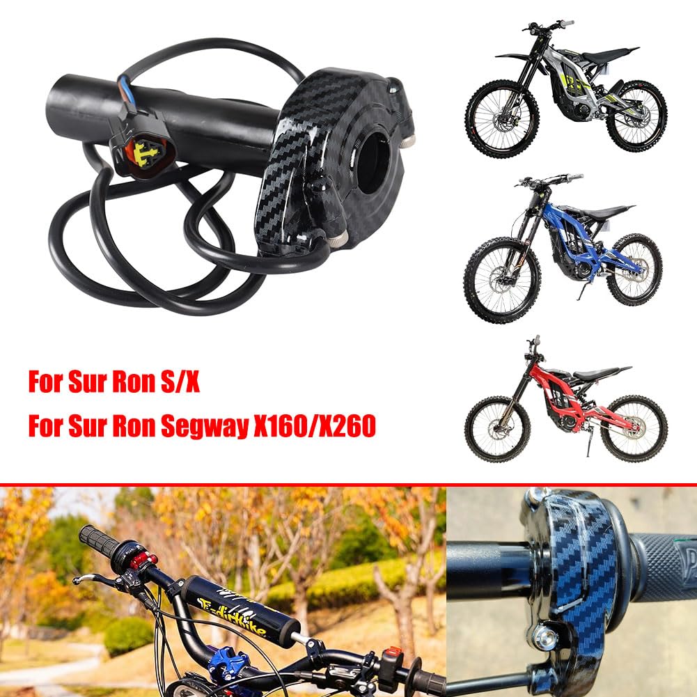 Carbon Fiber Throttle Grips with Throttle Cable X88184