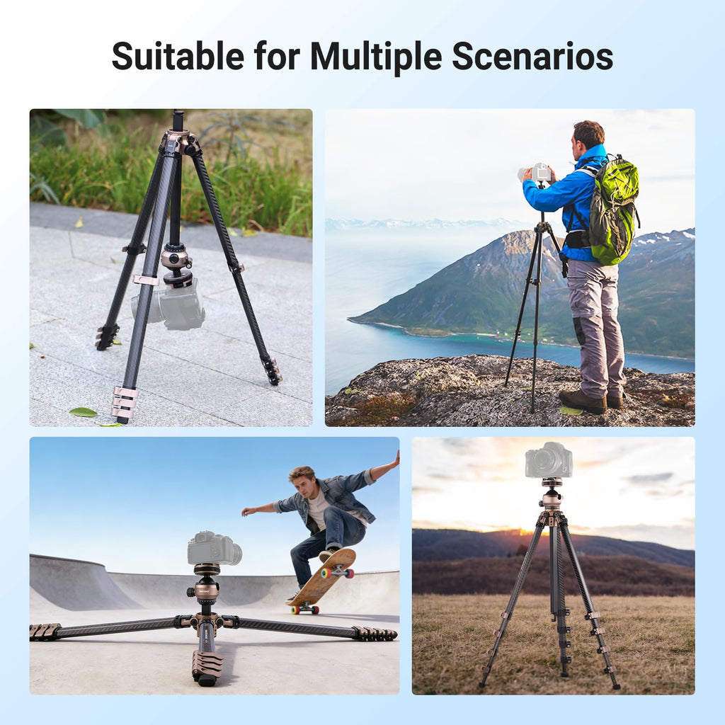 Carbon Fiber Travel Tripod D46008